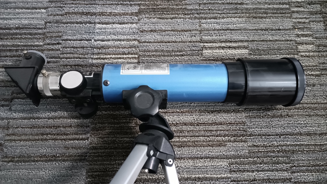 A duck, typing: Telescope